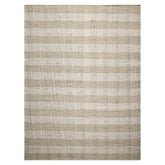 10x14 Ivory Tan Black Color Hand Woven Flatweave Wool Modern Oriental Rug